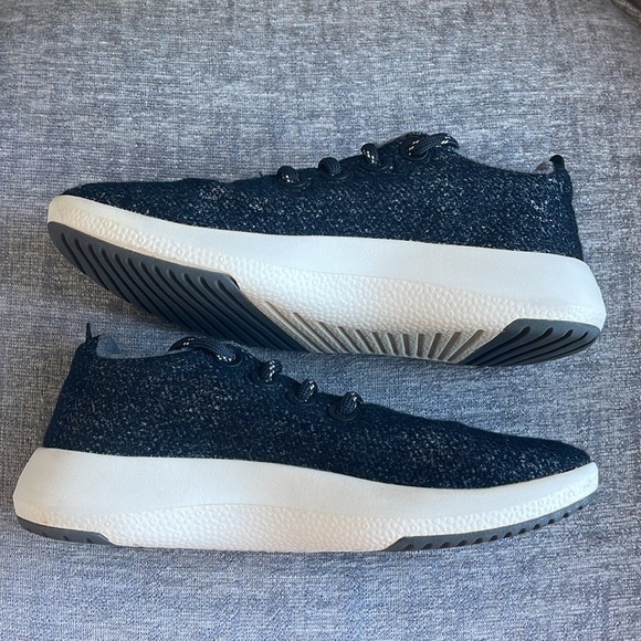 Allbirds Wool Runner Mizzles Women’s Shoes Size 7 Natural Black White Sole - Picture 4 of 8